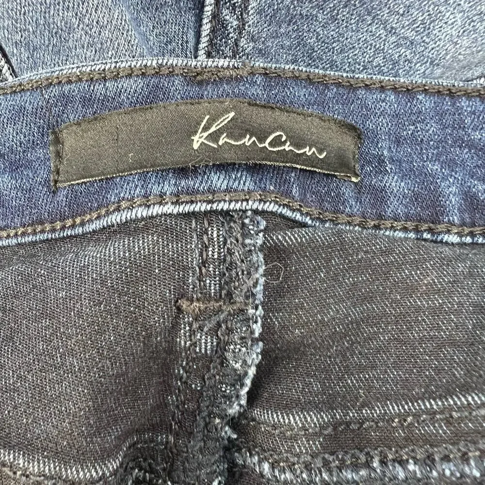 KanCan Jeans Women's Size 26 (5) Blue Moto Multi Zipper Pockets Skinny Normcore - Picture 5 of 12